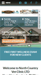 Mobile Screenshot of northcountryvetclinic.com